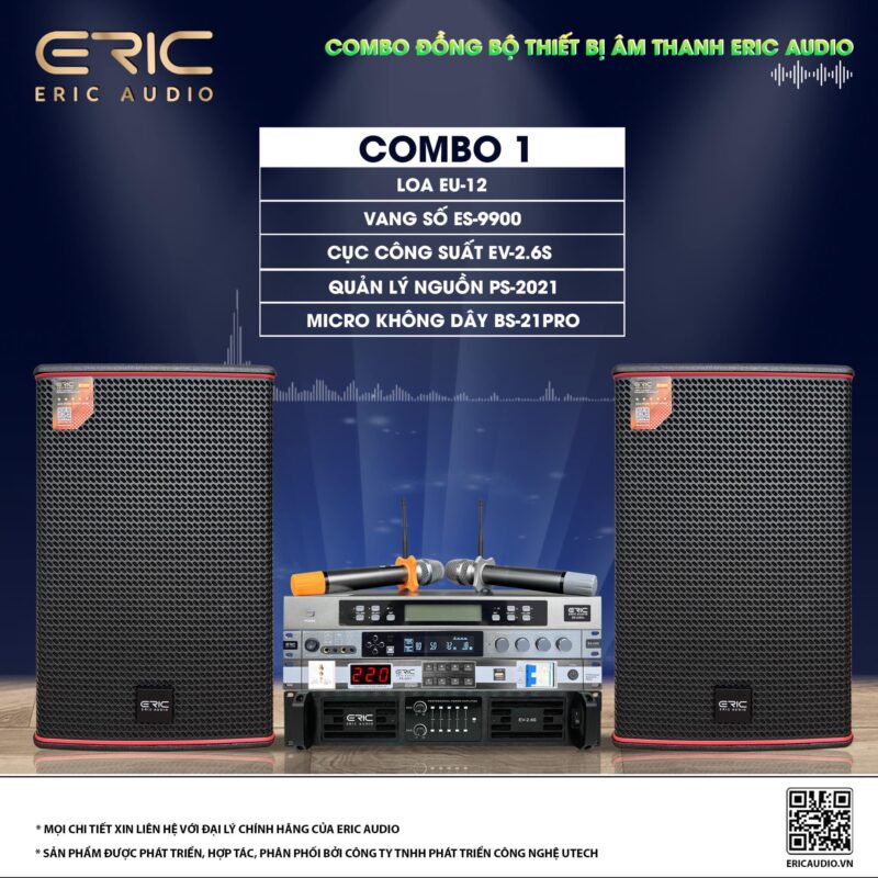COMBO ÂM THANH ERIC 01
