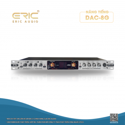 NÂNG TIẾNG ERIC DAC-8G ( MẶT GHI XÁM)
