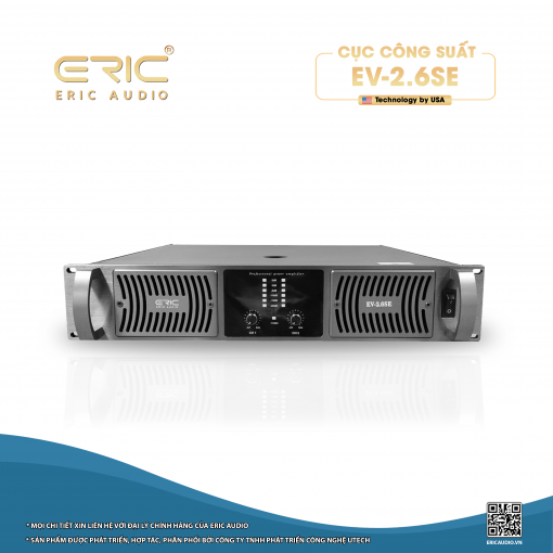 CỤC CÔNG SUẤT ERIC EV-2.6SE ( Technology by USA)